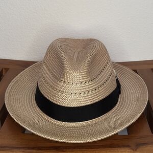 NWT Bailey 1922 Eli braided fedora in a tawny size Large